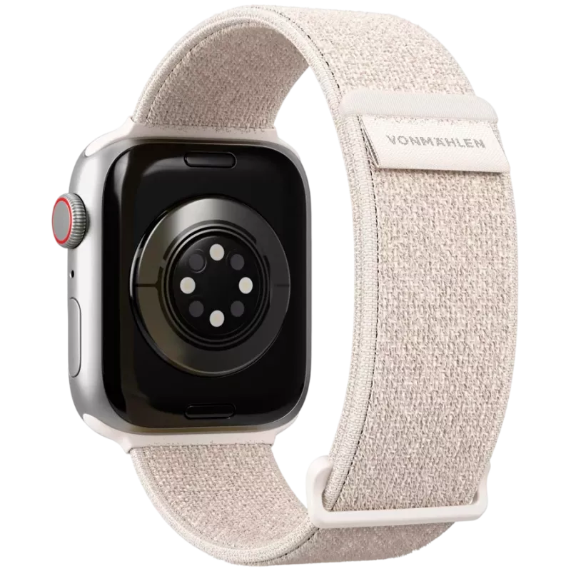 VONMÄHLEN Fitness Loop 2 cinturino per Apple Watch 44/45/46/49mm, crema