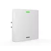 MDT BE-TAL63T1.01 KNX tasto in vetro 1 canale con LED di stato RGB-W, sensori di temperatura e luminosità, Studio bianco lucido neutro