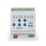 MDT JAL-0410D.02 attuatore tapparelle 4 canali, 4TE, 24VDC, 8A