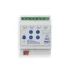 MDT attuatore di commutazione 4 canali, 4TE guida DIN, 16/20 A, 230 V AMI-0416.03