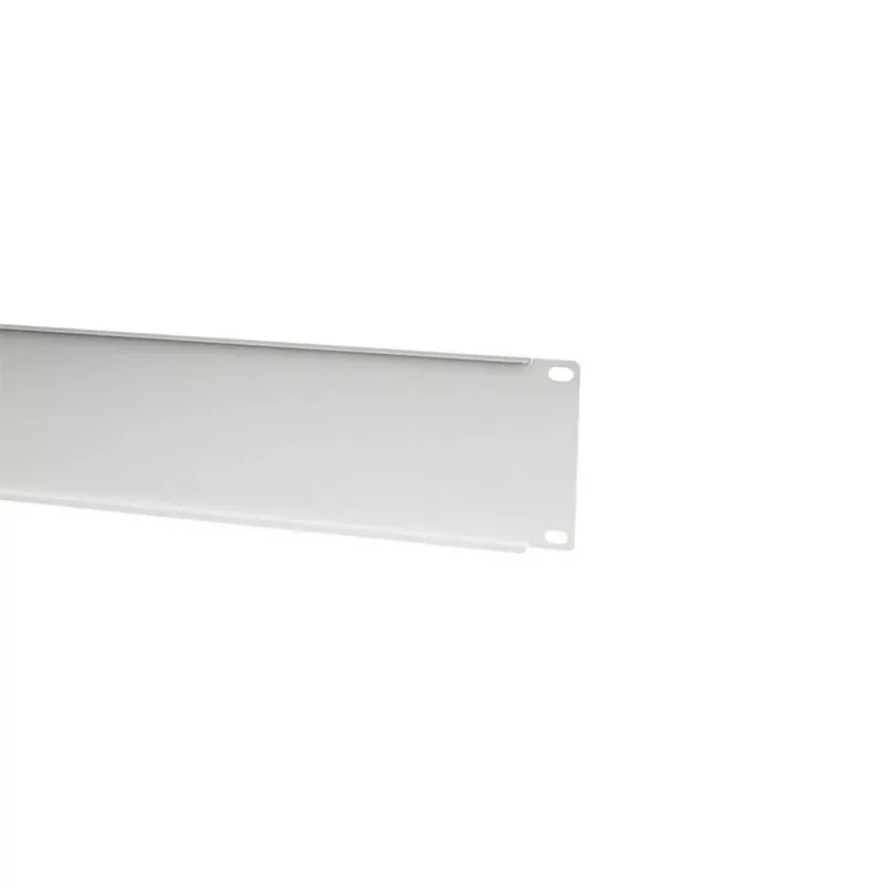 IT-BUDGET pannello cieco / copertura rack 19 inch - 2U - robusta versione in metallo - grigio chiaro (90ITBBP2HEG)