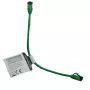 IT-BUDGET cavo patch slim Cat.8.1, S/FTP, 40 Gbps, 2000 MHz, verde, 0,15 m 90ITBSLIM81PK015GR