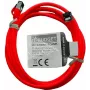 IT-BUDGET Cavo patch Ethernet slim Cat.8.1, S/FTP, 40Gbps, 2000MHz, LSZH, PoE+, rosso, 2m 90ITBSLIM81PK2R