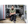 KNEETEK Ginocchiere professionali Poly antiscivolo rivestite in PU lavabili, nere, EN 14404 Tipo 2 Livello 1 60001