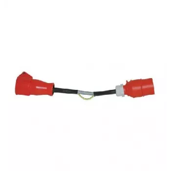 HT Instruments CEE32A DS adattatore – adattatore di misura per corrente differenziale trifase e conduttore di protezione, 32 A, 5 poli, 400 V