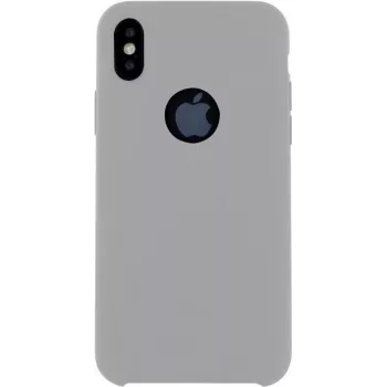 CYOO Premium Liquid Silicon Hard Cover per iPhone X / XS - bianco