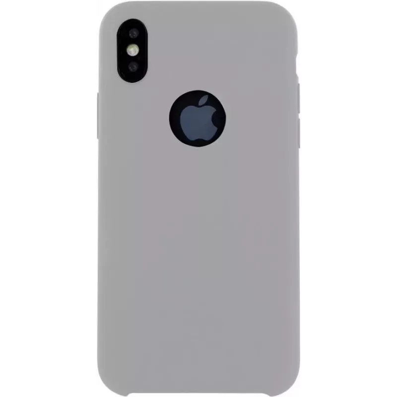 CYOO Premium Liquid Silicon Hard Cover per iPhone X / XS - bianco