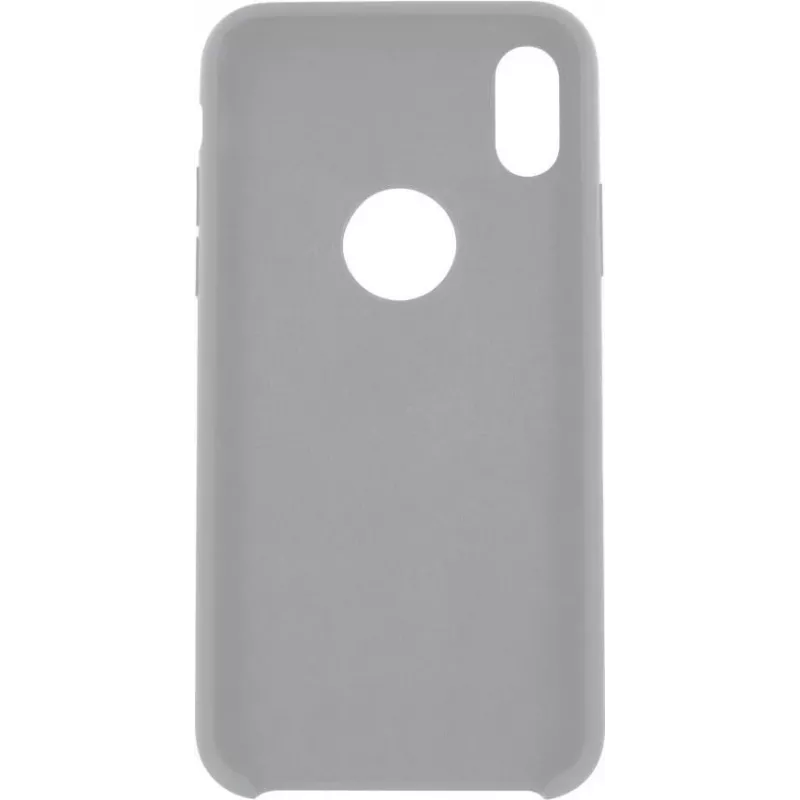 CYOO Premium Liquid Silicon Hard Cover per iPhone X / XS - bianco