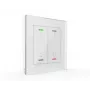 MDT BE-GTL2TW.B1 Glastaster II Light 2-fach RGBW con sensore di temperatura bianco