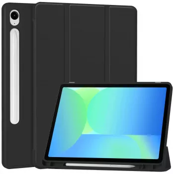 MRDISC Flip Cover per Samsung Galaxy Tab S10+ 5G, nero TPU MG-FLIPSGTSGB9SW