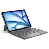 DIGISTOR HK Inateck KB04122 custodia con tastiera e touchpad per iPad 11 inch A16 / Air M3-M2 / Pro, rimovibile, retroilluminata, layout QWERTZ tedesco, grigio grafite