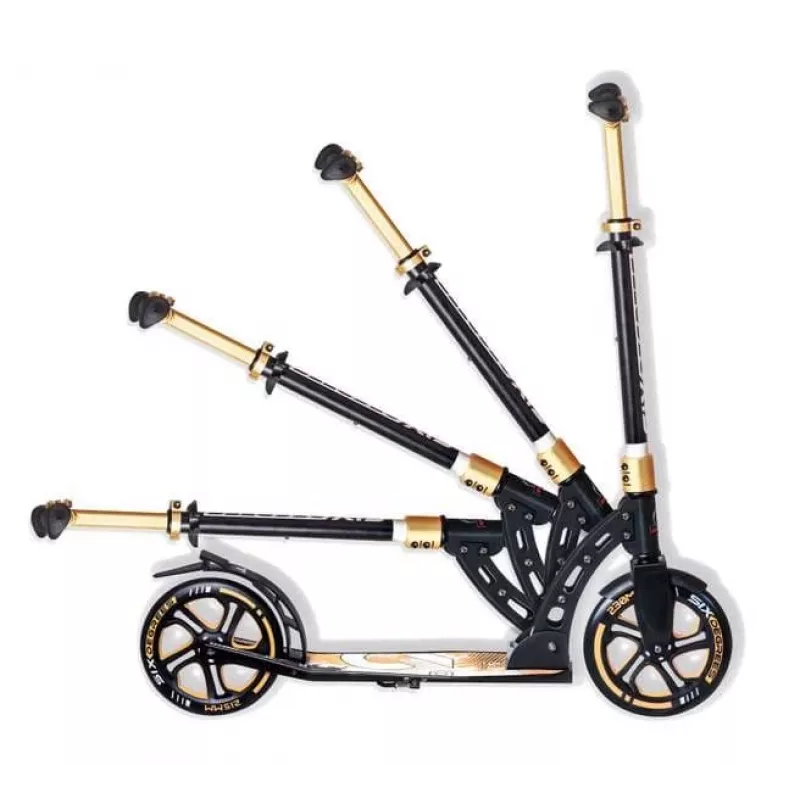 MUUWMI Six Degrees monopattino in alluminio 230/215 mm oro