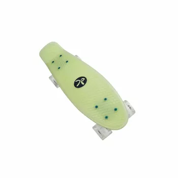 MUUWMI Lights Skateboard Fun Mini Cruiser con ruote LED