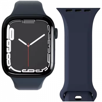 VONMÄHLEN Classic Band 2 per Apple Watch 44/45/46/49mm, navy