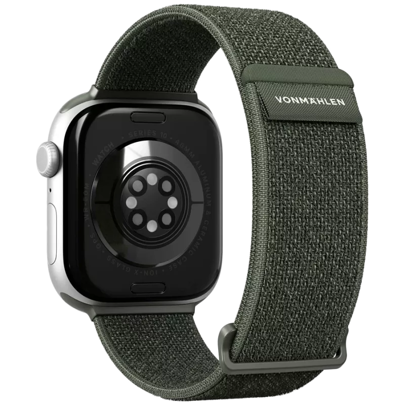 VONMÄHLEN Fitness Loop 2 40, 41, 42mm taglia unica, oliva