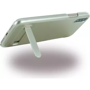 CYOO Brushed Stand – custodia rigida – Apple iPhone X – oro