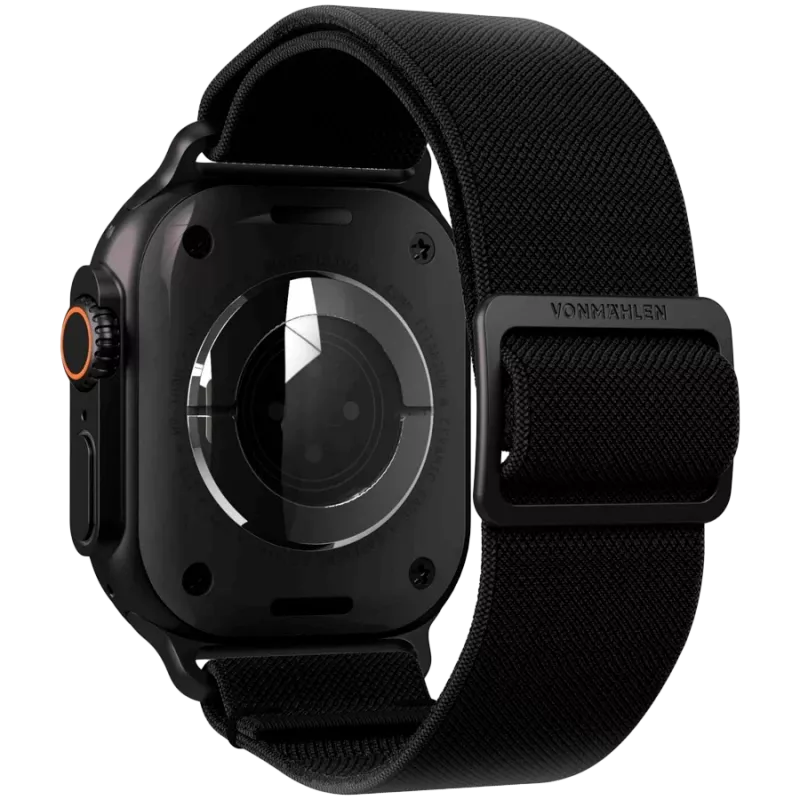 VONMÄHLEN Classic Nylon Loop 40, 41, 42mm taglia unica tutti, nero