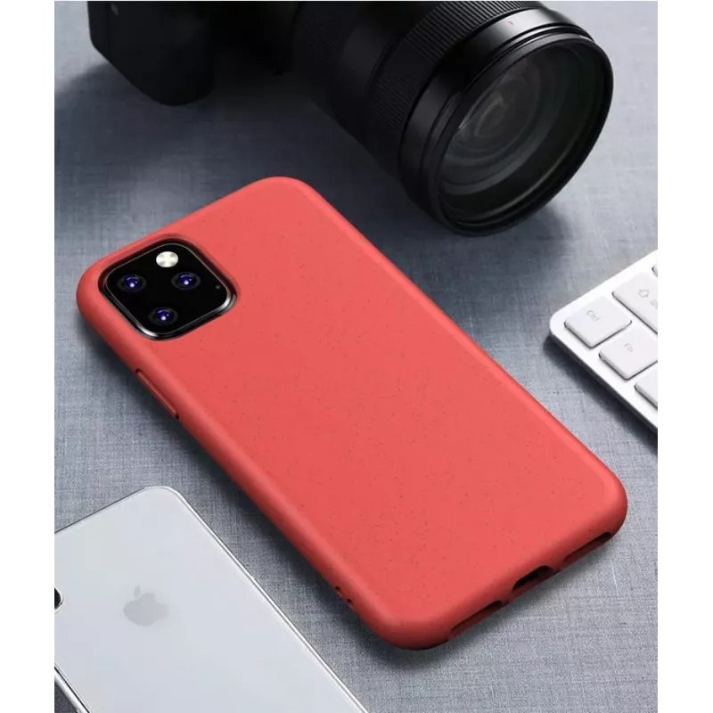 CYOO BioCase per iPhone 12 Pro / iPhone 12 6,1 pollici - rosso - custodia rigida - biodegradabile (CY121894)