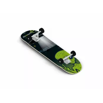 MUUWMI AU 539 skateboard Alien, cuscinetti ABEC 5, deck in acero, 31 pollici x 8 pollici, per bambini da 6 anni