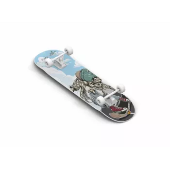 MUUWMI AU 540 skateboard Classic ABEC 5 teschio 31 pollici x 8 pollici