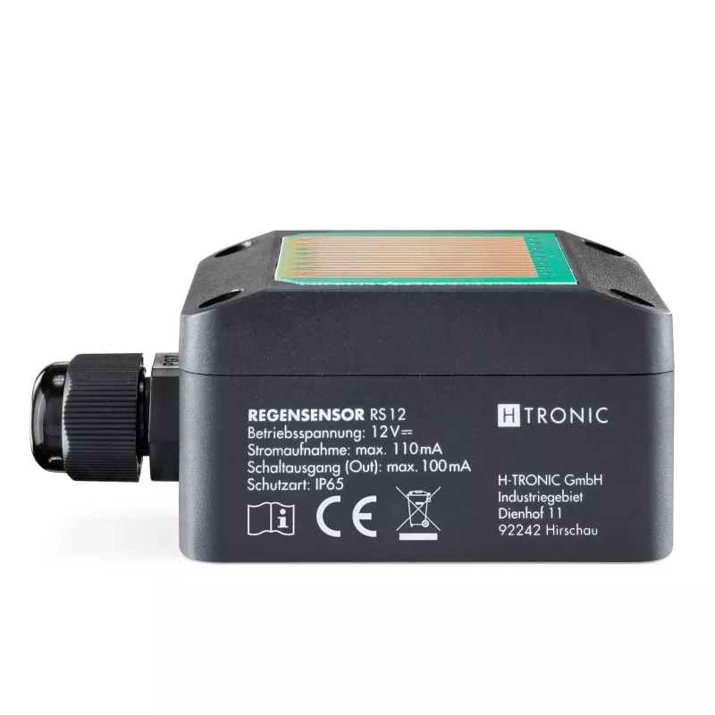 H-Tronic 1115275 sensore pioggia con contatto relè libero da potenziale