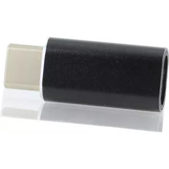CYOO adattatore Lightning a USB-C – convertitore nero per ricarica e trasferimento dati (CY122090)