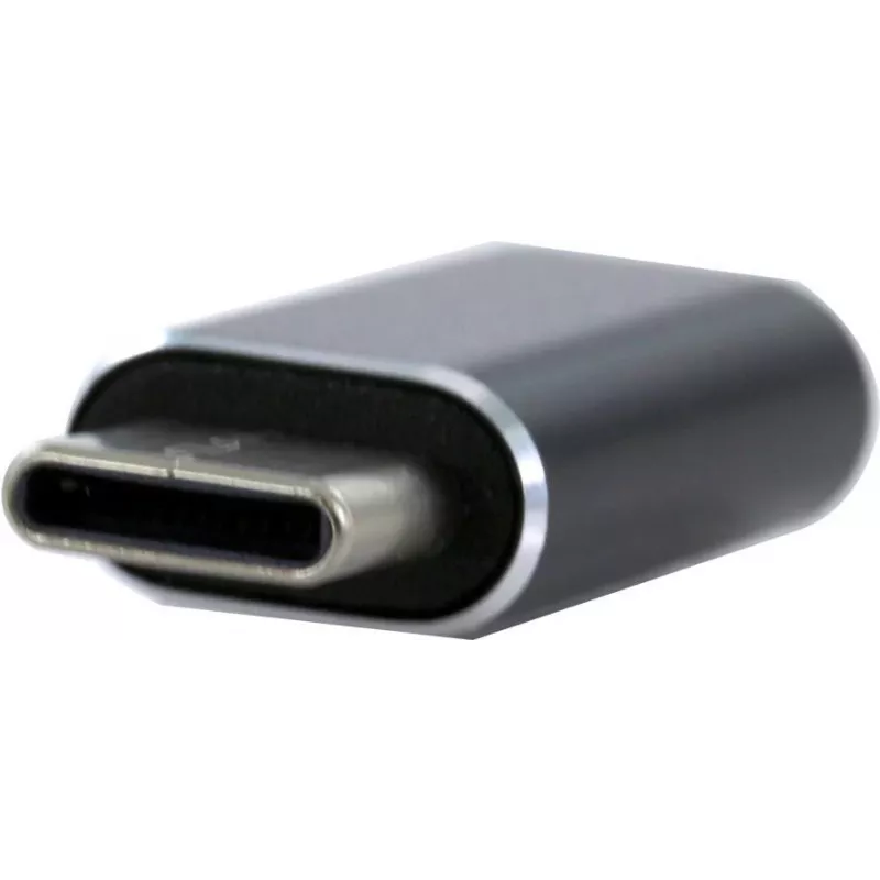 CYOO adattatore Lightning a USB-C – convertitore nero per ricarica e trasferimento dati (CY122090)