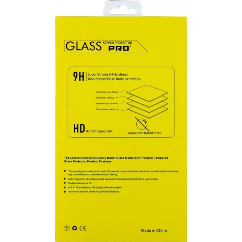CYOO Pro+ pellicola protettiva in vetro temperato per Apple iPhone 13 / 13 Pro (0,33 mm, 9H, full cover) CY122527