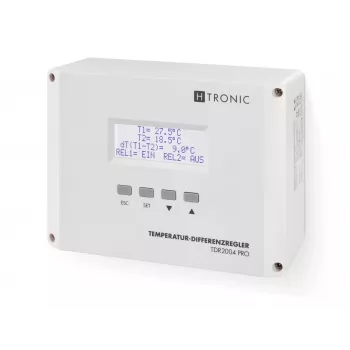 H-Tronic TDR 2004 PRO regolatore differenziale di temperatura, da -99 a +850 °C 1114770