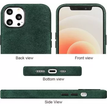 CYOO custodia in Alcantara per Apple iPhone 13 Pro - nero CY122560
