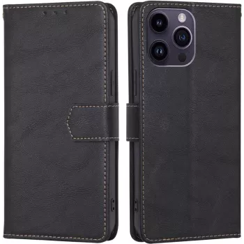 CYOO Premium BookCase custodia wallet per Apple iPhone 14 Pro Max – nero CY122794
