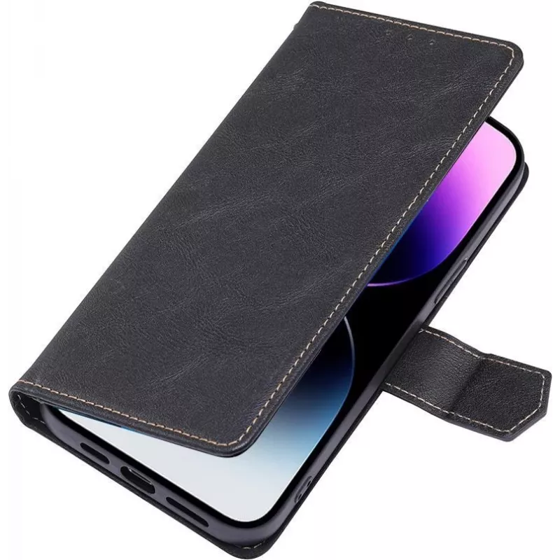 CYOO Premium BookCase custodia wallet per Apple iPhone 14 Pro Max – nero CY122794