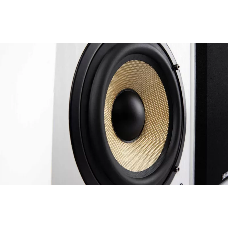 AUDIOBLOCK S-250 WS diffusore passivo da scaffale a 2 vie, coppia, bianco, 50 W RMS, 4 Ohm, bass reflex AB2701-004