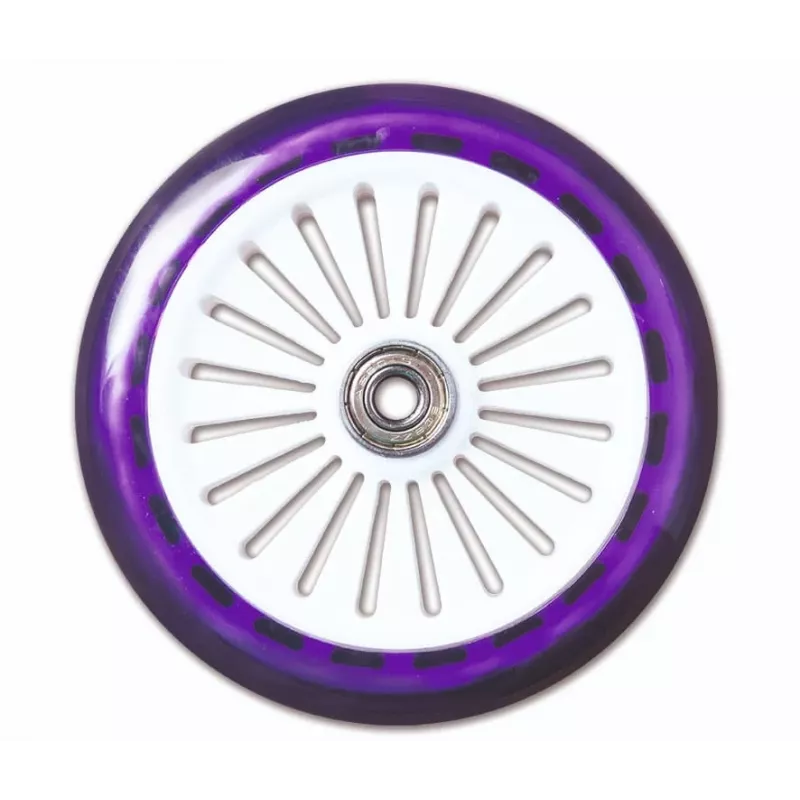 MUUWMI KiddyScooter Racing monopattino per bambini 3 ruote, rosa