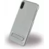 CYOO Brushed Stand custodia per Apple iPhone X / XS - argento
