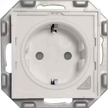 PowerRay Presa smart WiFi PR-SSO-01, senza cornice bianco, 16A, controllo tramite app e voce, tipo F