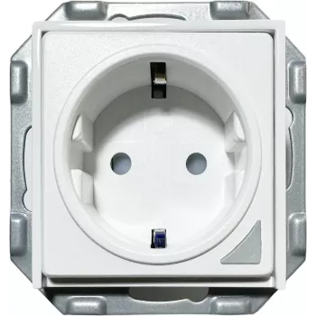 PowerRay Presa smart WiFi PR-SSO-01, senza cornice bianco, 16A, controllo tramite app e voce, tipo F