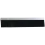IT-BUDGET Passacavi 19 pollici barra a spazzole 1U nero RAL 9005 90ITB19WSKEB