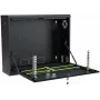 IT-BUDGET Contenitore a parete 19 pollici, verticale, 3U, nero 90ITBWV19V3S