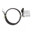 IT-BUDGET cavo patch Cat.8.1 S/FTP, 1m, nero, 40Gbps, 2000MHz, LSZH, PoE+ 90ITBFLEX81PK1S