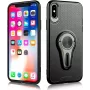 Custodia con supporto di ventilazione girevole a 360° CYOO per iPhone Xs Max – grigio CY121003