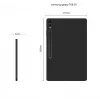 Copertura posteriore MRDISC per Samsung Galaxy Tab S9 FE 11 pollici nera TPU (MG-BCSGTABS9FESW)
