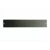 Pannello cieco rack 19 pollici IT-BUDGET con passacavo, 1U, nero, per armadi SWA con pareti laterali rimovibili 90ITB19WSBPKES