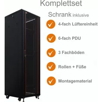 IT-BUDGET armadio di rete 19