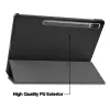 MRDISC flip cover per Samsung Galaxy Tab S9 5G – nero TPU (MG-FlipSGTABS95GSW)