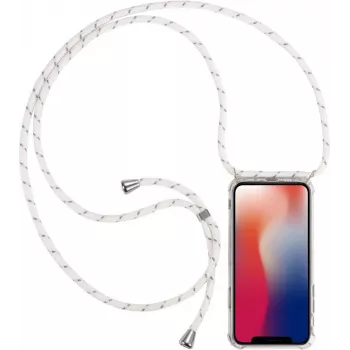 CYOO custodia con collana e cinturino per Apple iPhone 12 Pro Max (6,7