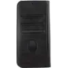 CYOO Premium Custodia a libro per Apple iPhone 13, similpelle nera CY122555