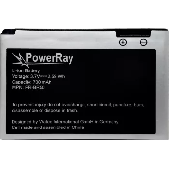 PowerRay batteria ricaricabile PR-BL5CT per Nokia C6-01, C3-01, 1050 mAh, bulk