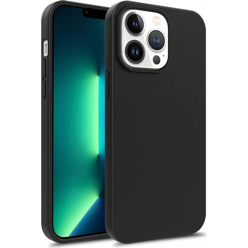 CYOO Premium custodia in silicone liquido per Apple iPhone 14 Pro Max - nero CY122778