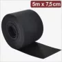 Quadrios 24CA311 rotolo di fascette in velcro 5 m x 7,5 cm nero